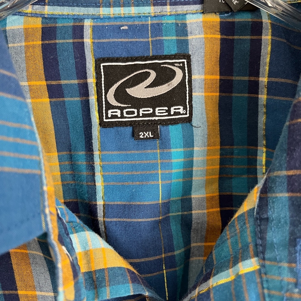 Roper pearl snap short sleeve - Picture 2 of 4